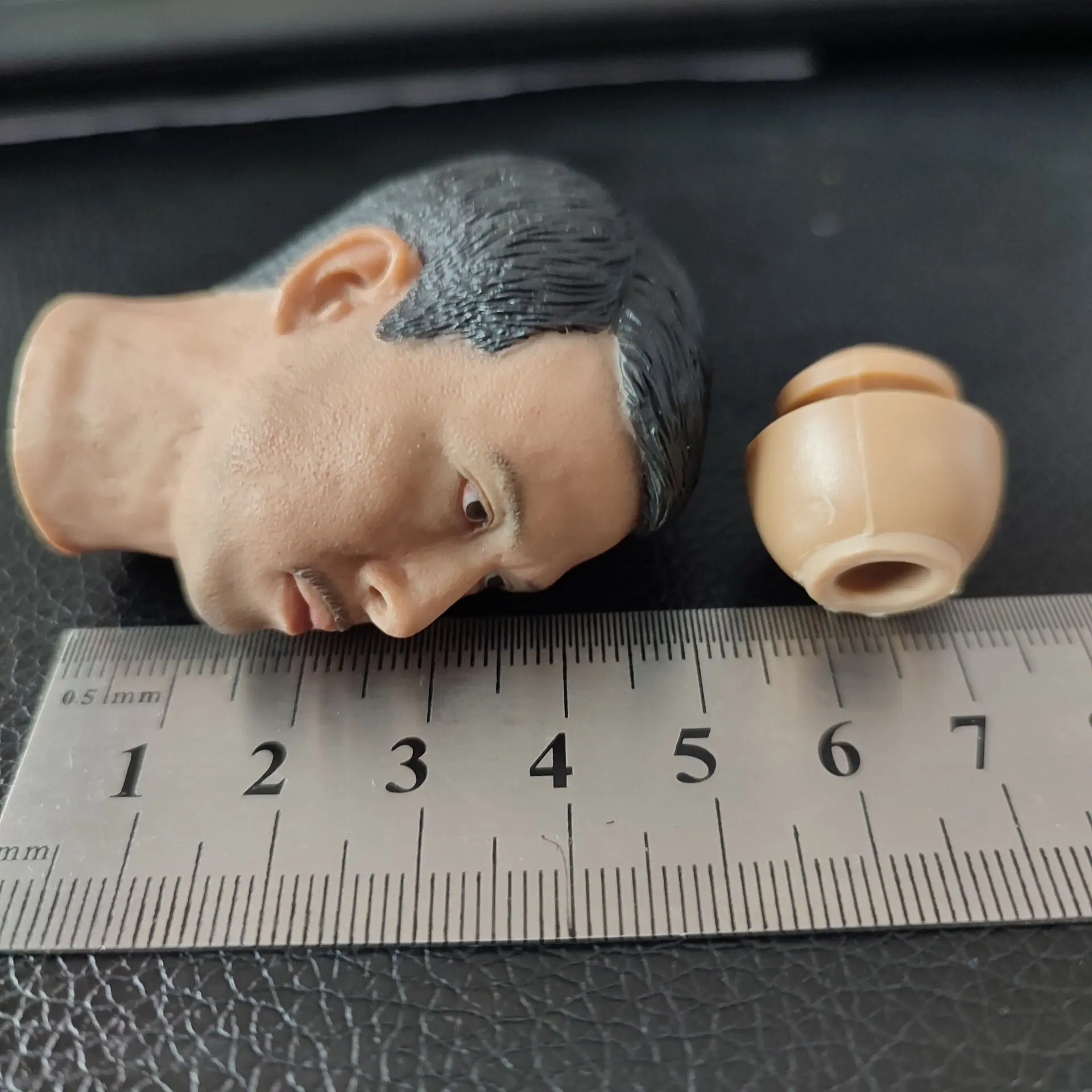 Rzeźba głowy męskiej w skali 1/6, sztuki walki z Hong Kongu HP-0026 Donnie Yen, model do rzeźbienia, pasuje do ciała figurki akcji 12 cali.