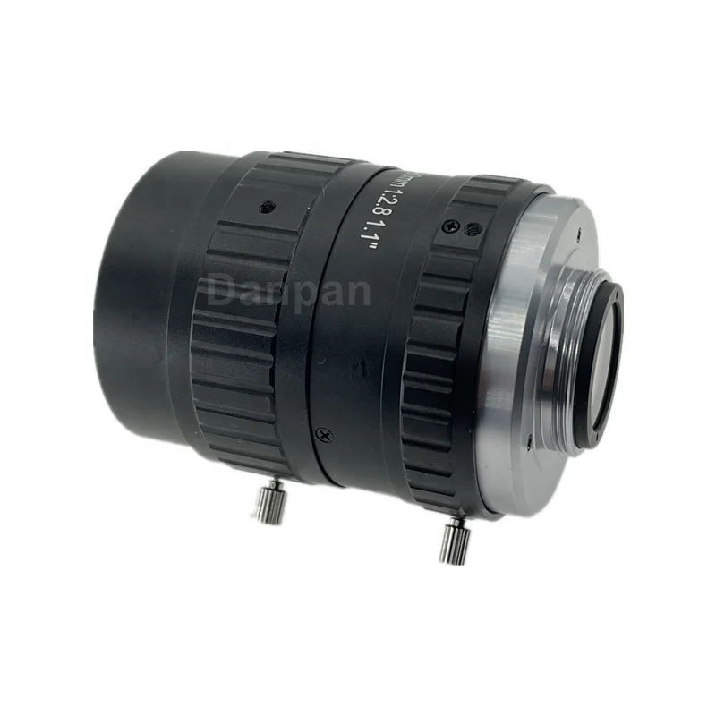 Объектив для промышленной камеры 25 МП, объектив FA 50 мм F2,8 1,1 дюйма, объектив машинного зрения с низким уровнем искажений и креплением C