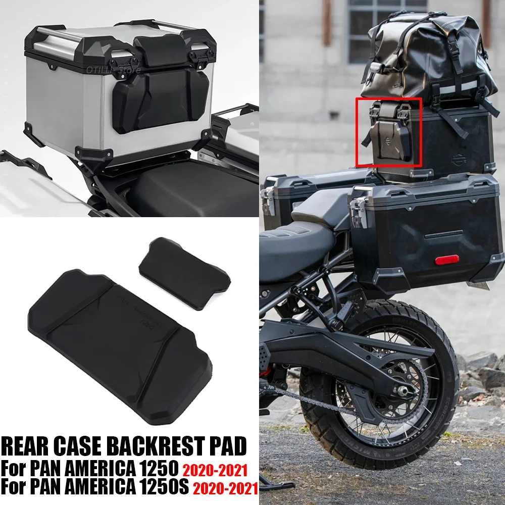 

Motorcycle PA1250 Rear Top Case Cushion Passenger Backrest Lazy Back Pad FOR HARLEY PAN AMERICA 1250S PA1250 S PANAMERICA1250