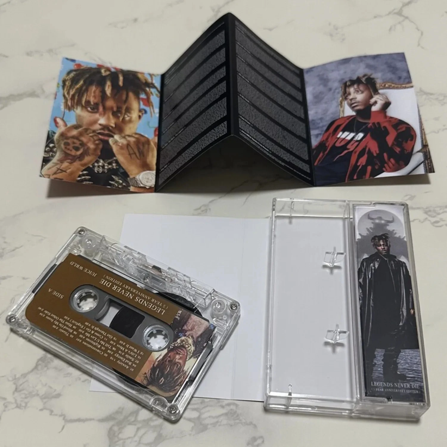 Emotional Melodic Trap Hip Hop Cassette Tape, Sunset Portrait Butterfly Decor Cover Tape for Tape Player Nostalgic Collection