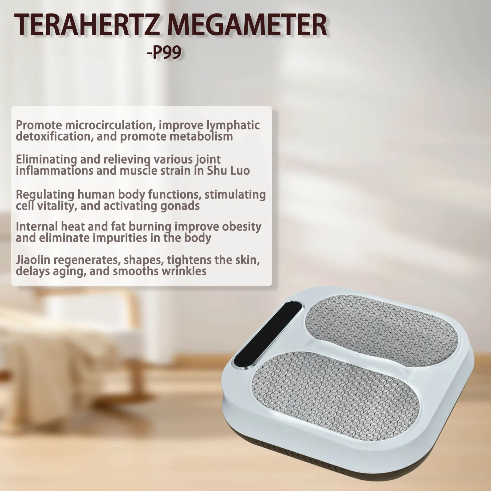 Thz Tera tera P99 Blood Circulation Machine Iteracare 90 Meridian Instrument Thz Tera-P90 Terahertz Pemf Terahertz Foot Massager