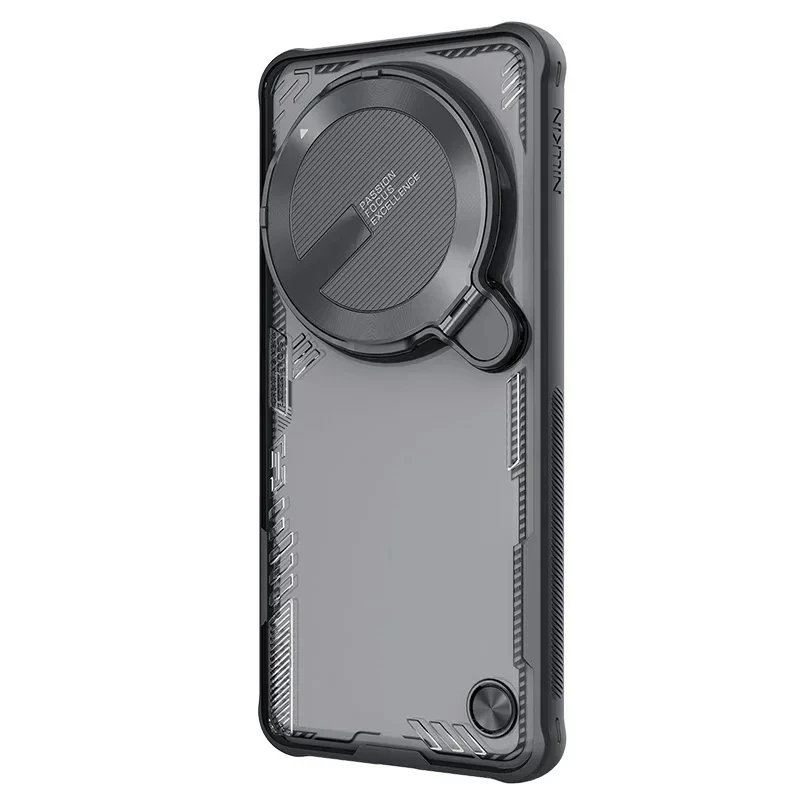 NILLKIN Iceblade for Xiaomi 15 Ultra 2025 Magnetic Case Eco Anti Yellowing with Aluminum Stand Lens Protection Shock Proof Shell