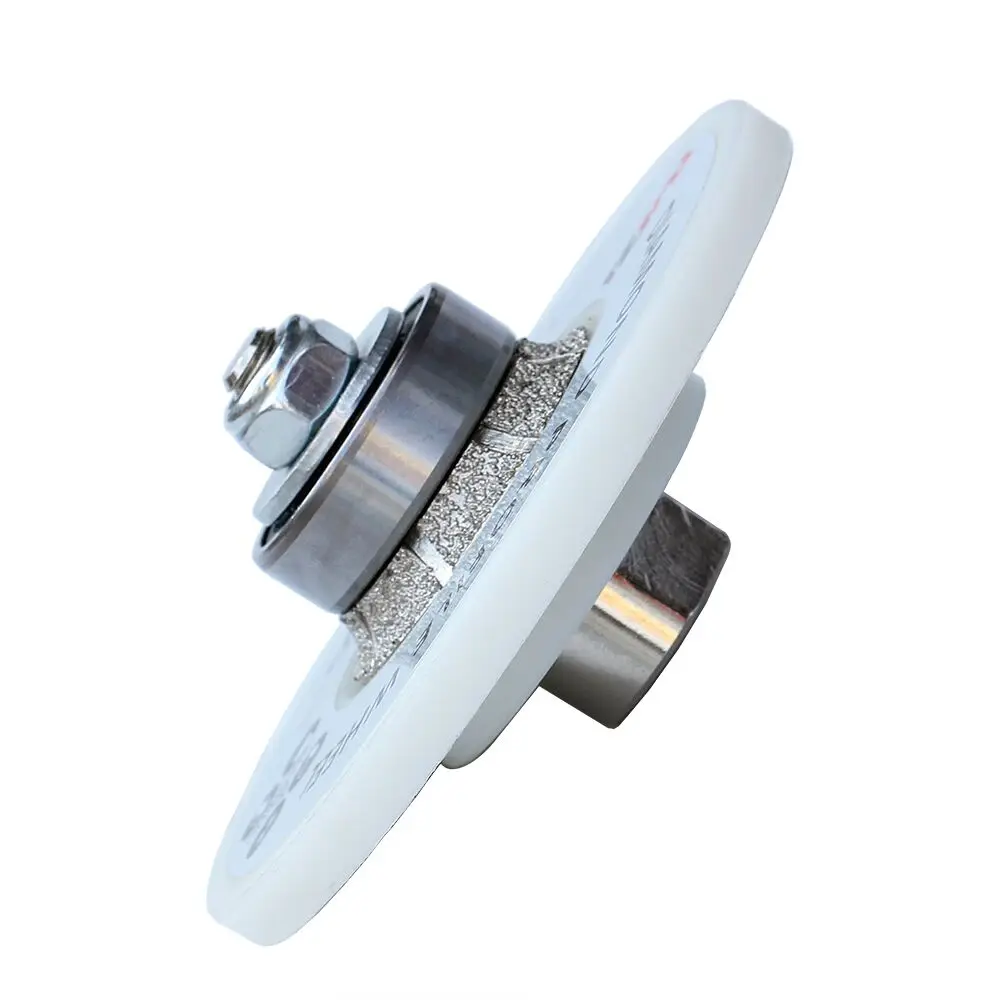 Raizi Demi Bullnose Diamond Hand Profiler Profile Grinding Wheel for Granite Marble Stone Countertop
