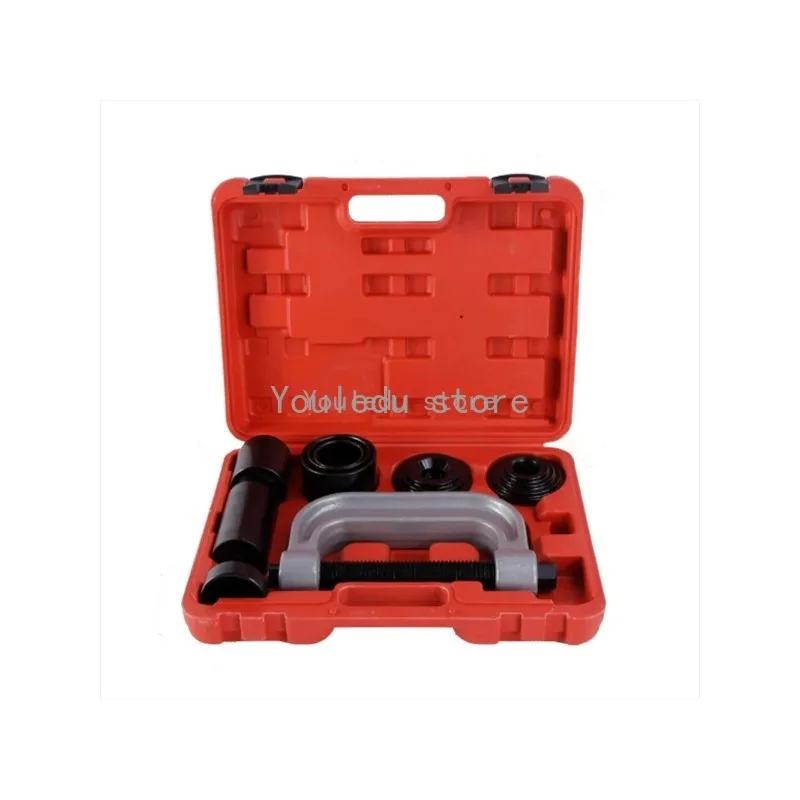 

4 IN 1 Ball Joint Service Kit 10pcs Car Ball Joint Remover Tool Kit Ball Joint Remover Universal Cross Shaft Removal Tool Kit