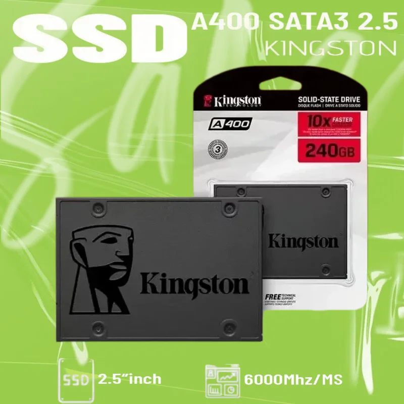 キングストン-ssd-内蔵ソリッドステートドライブ-a400-256gb-512gb-25インチ-ssd-sata-iii-hdd-ハードディスク-ノートパソコン-デスクトップpc用