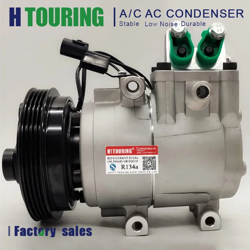 

For Hyundai H100 Ac Compressor Air Conditioner Hyun-dai Porter II / H 100 H-100 TRUCK 977014F100 97701-4F100 HS15