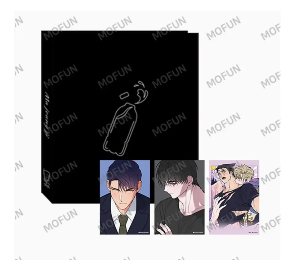 Dawn of the dragon loose-leaf binder set  official original merchandise pre sale korean bl manhwa