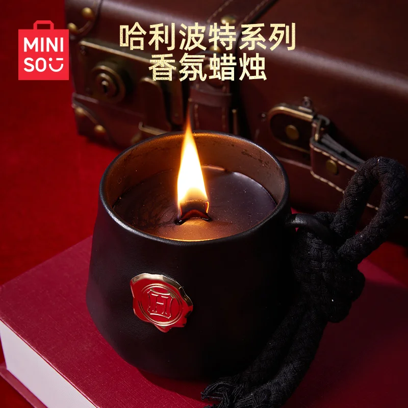 Genuine MINISO Harry Potter Scented Candle Fragrance 300g Ornament Gift Box Indoor Home Lasting Collection Gift