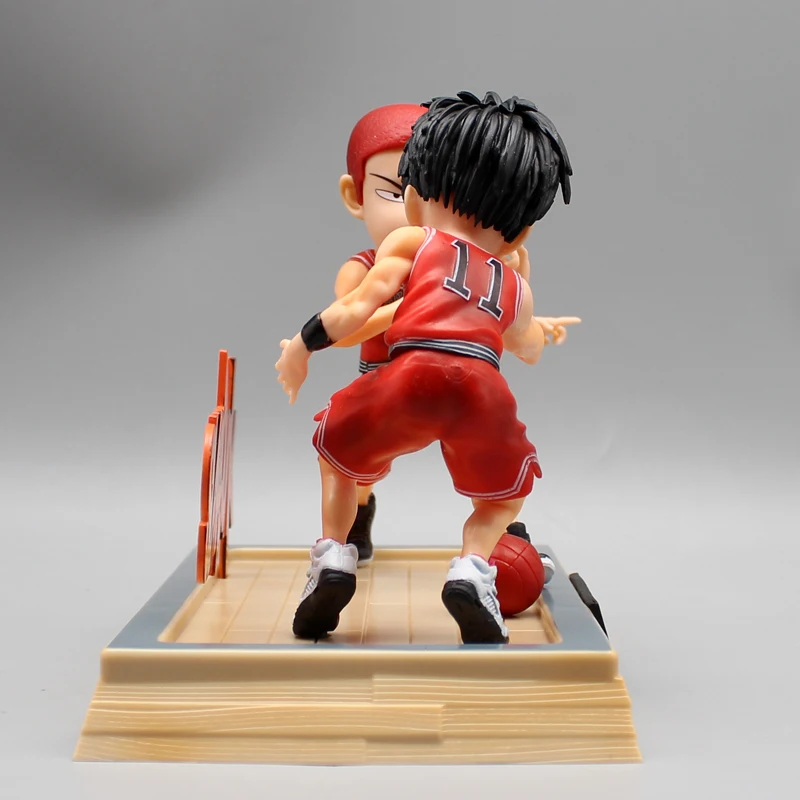 15.5 سنتيمتر سلام دنك أنيمي الشكل Sakuragi Hanamichi Rukawa Kaede التصفيق جمع سطح المكتب الديكور اللعب هدية