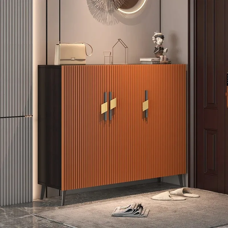 

Fashion Laden Shoe Cabinets Modern French Nordic Organizers Interior Shoe Cabinets Locker Outdoor Sapateira Postmodern Furniture
