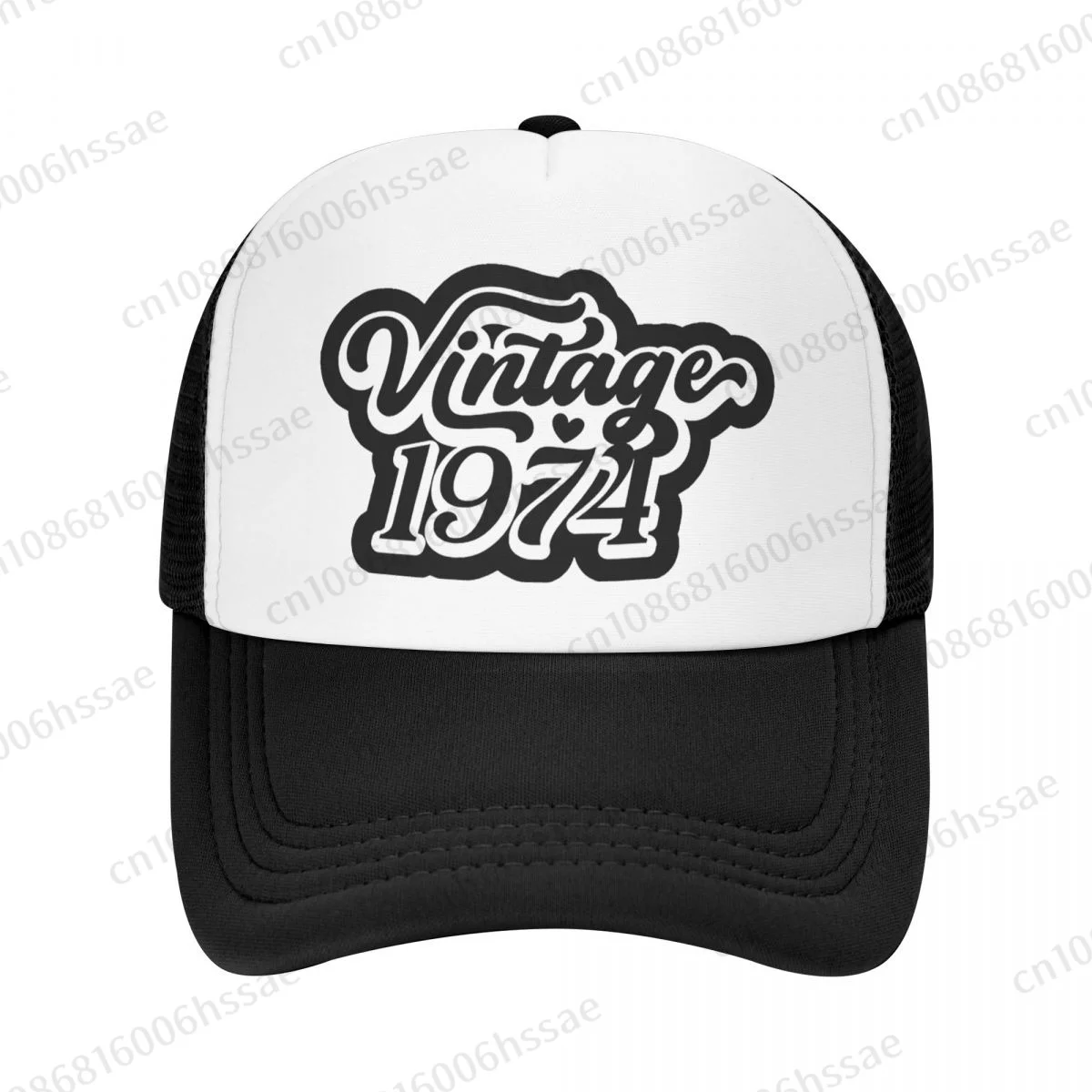 1974 Funny Birthday Gift Mesh Baseball Cap Summer Outdoor Men Women Fashion Sport Hats Hip Hop Trucker