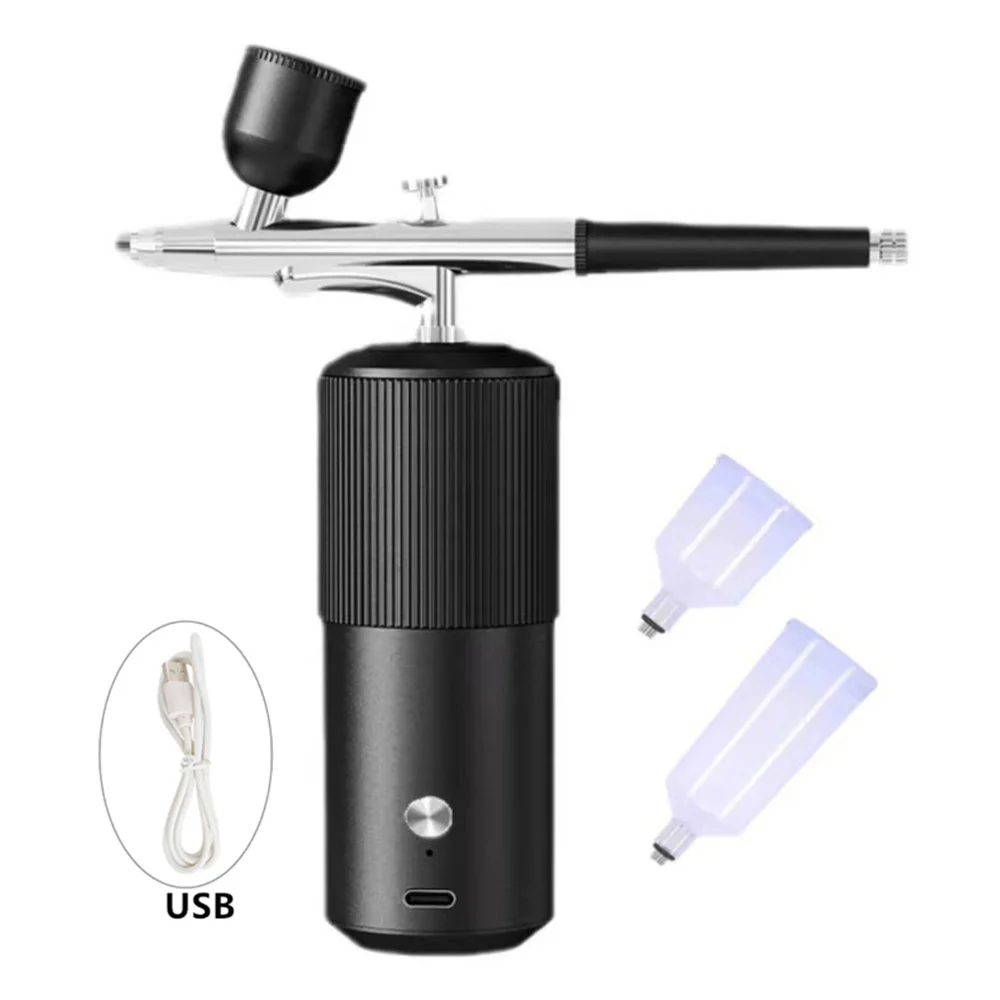 Airbrush Makeup Mini Airbrush Kit Hair Dye USB Multi-Function Spray Barber Airbrush Machine Cake Pastry Painting Spray Spray