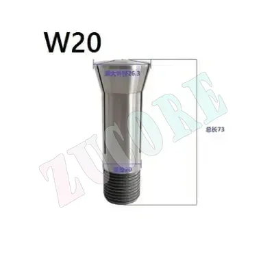 

W20 Schaublin Collet High precision CNC Lathe Machine Chuck Sharpener Collet