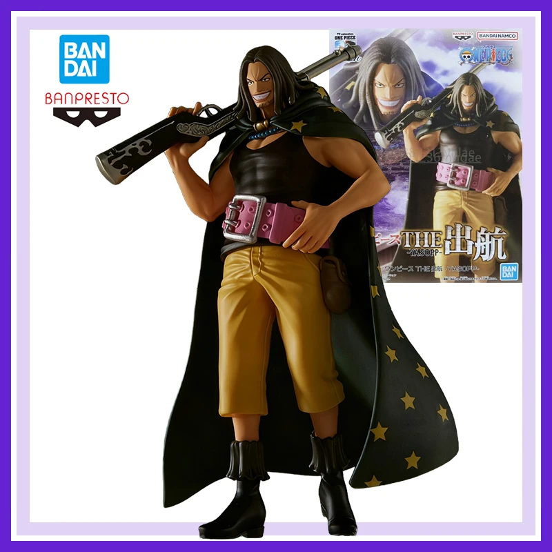 새로운 정품 및 미개봉 반다이 반프레스토 원피스 출발 야소프 애니메이션 액션 피규어 모델 장식 선물 장난감