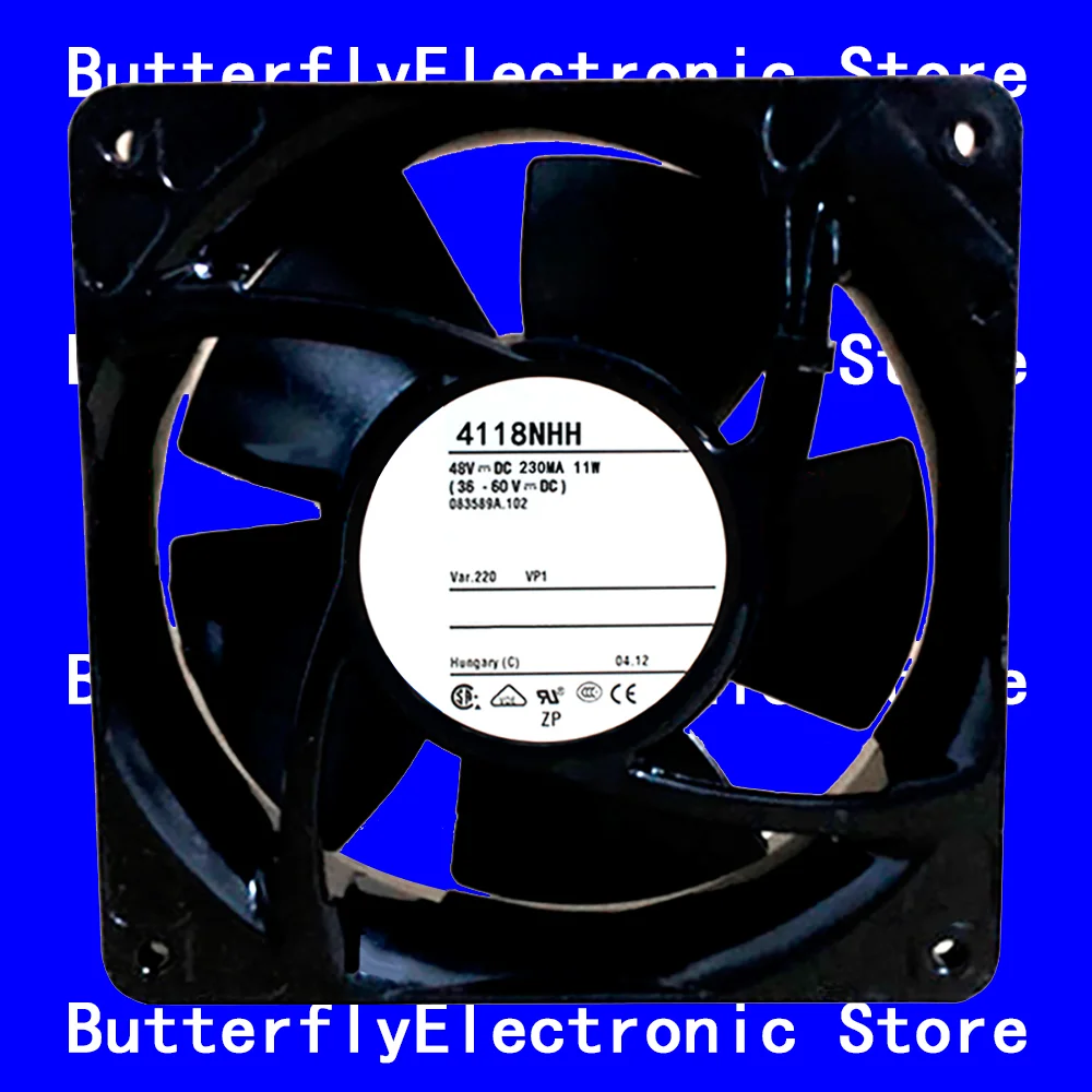 

НОВЫЙ ОРИГИНАЛЬНЫЙ ВЕНТИЛЯТОР 4118NHH 4118 NHH 48 В постоянного тока 12038 120*120*38 мм