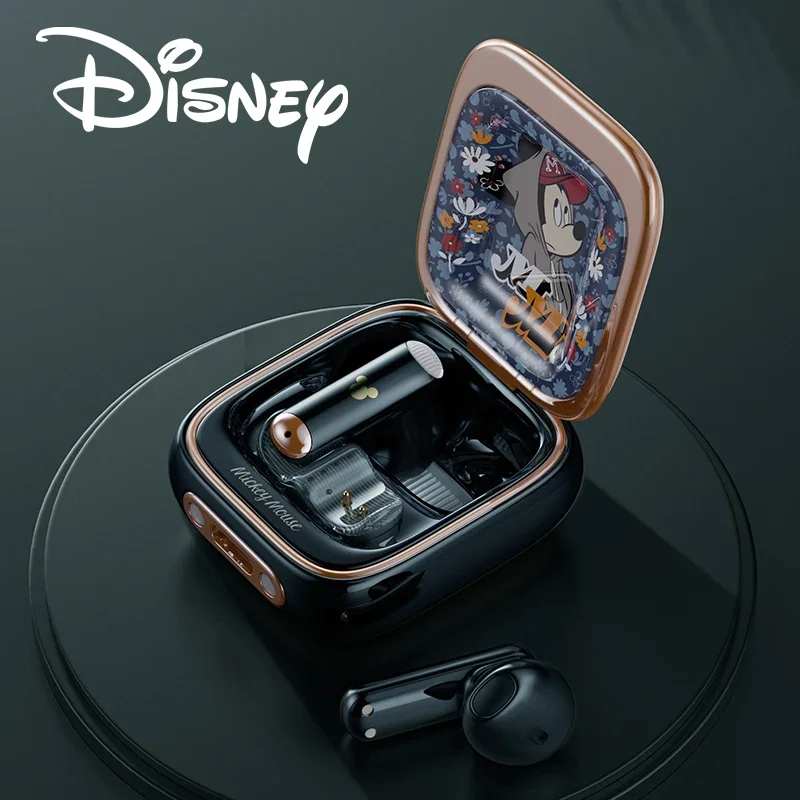 Disney Original Earbuds Q7 Space Capsule Wireless in-ear Earphones Bluetooth HIFI Sound Headset Noise Reduction Long Standby