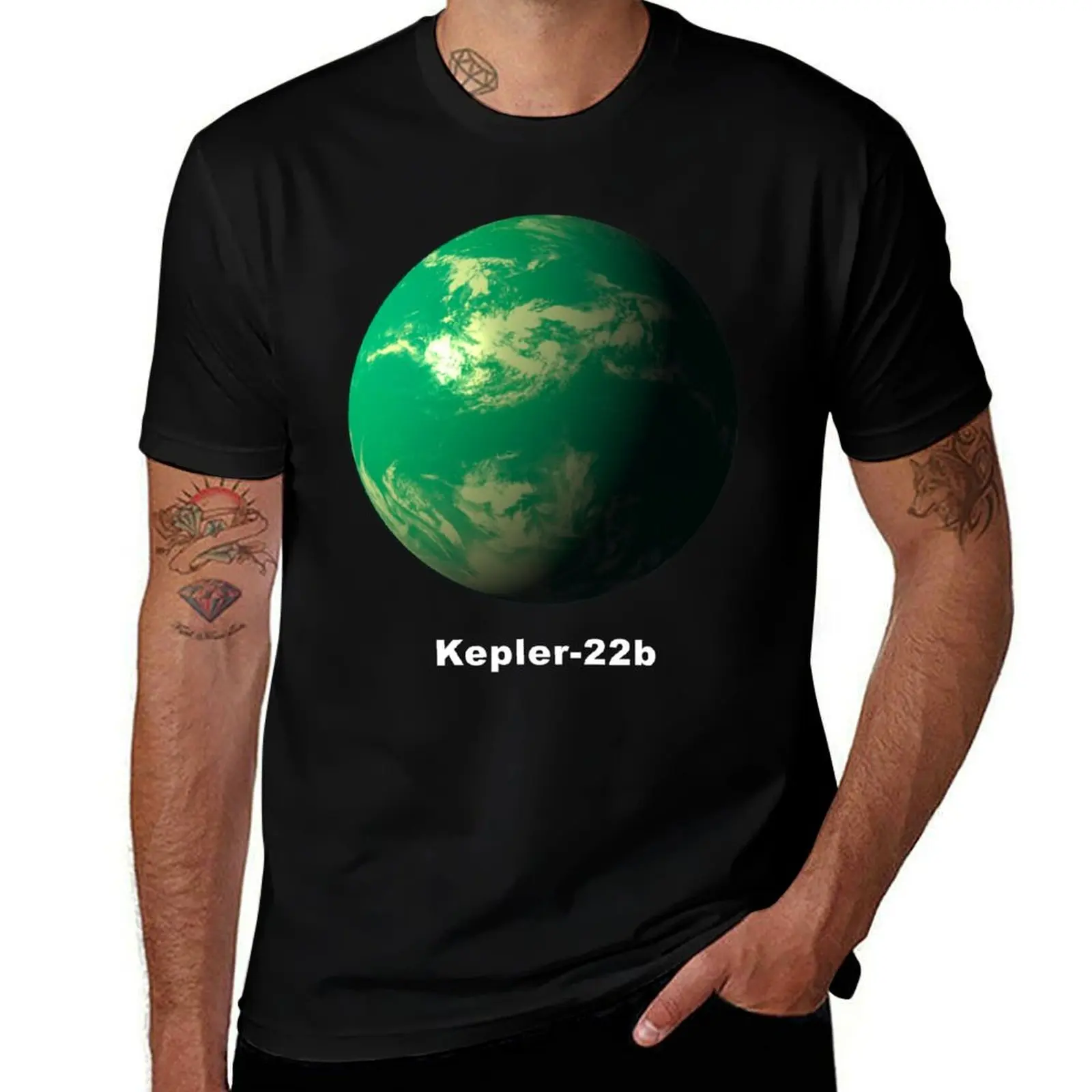 

The Kepler 22b T-Shirt man t shirt summer cotton t shirt pack