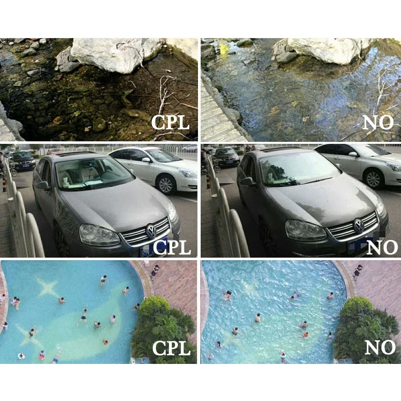 CPL 필터 원형 편광 렌즈 필터 49mm 52 55 58 62 67 72 77 82mm 니콘 캐논 소니 카메라 렌즈 라이트도우 번호:B-LJ0055