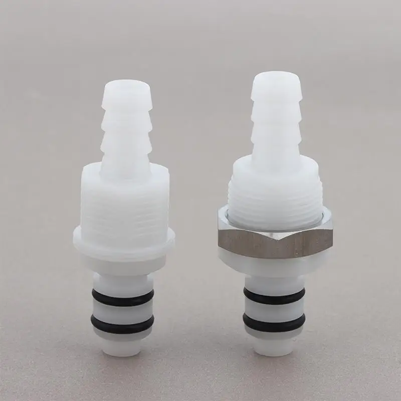Quick Disconnect Hose Joint Coupling Valved Shut-Off 1/4 5/16 3/8 Inch for Home Plumbing RV Water System