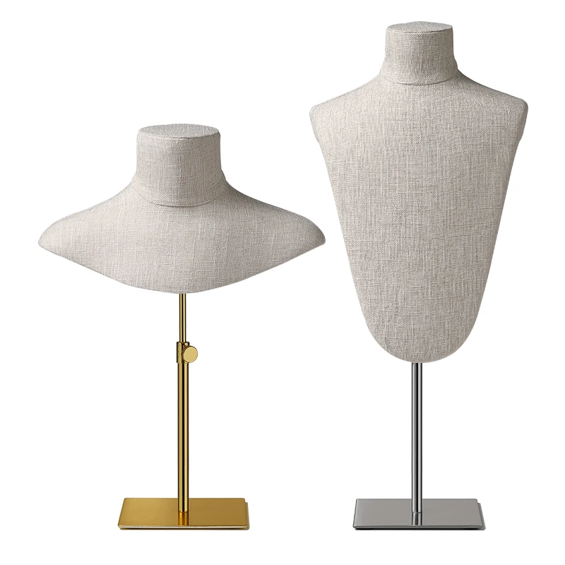 

Display stand jewelry neck model portrait model neck jewelry window display props storage rack