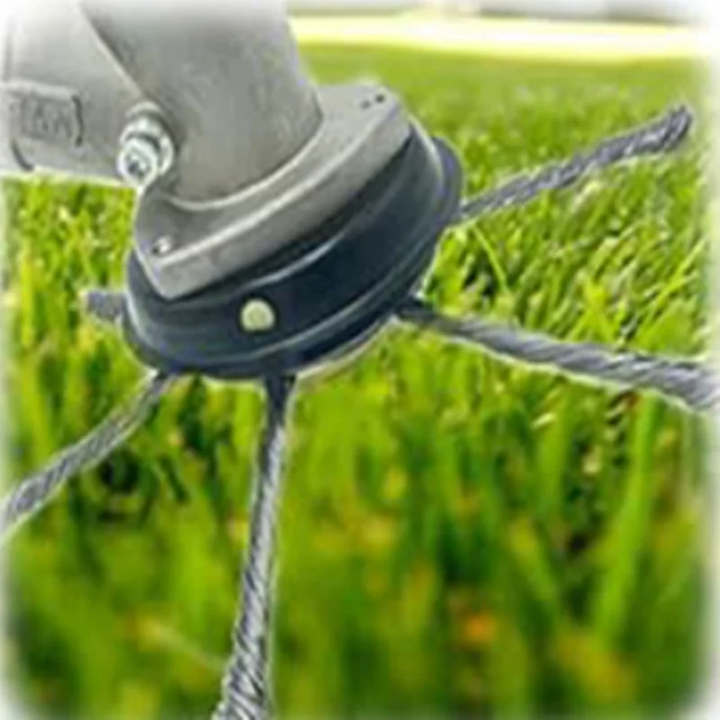 

6-дюймовое сменное лезвие для триммера для травы — универсальная насадка для газонокосилки со стальной проволокой