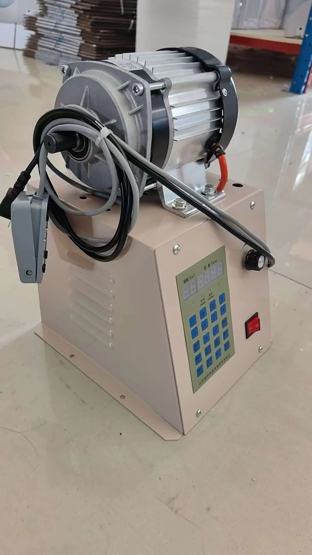 High Torque Tr Fully Automatic CNC Winding Machine Electric Programmable Counter Enameled Wire Mold