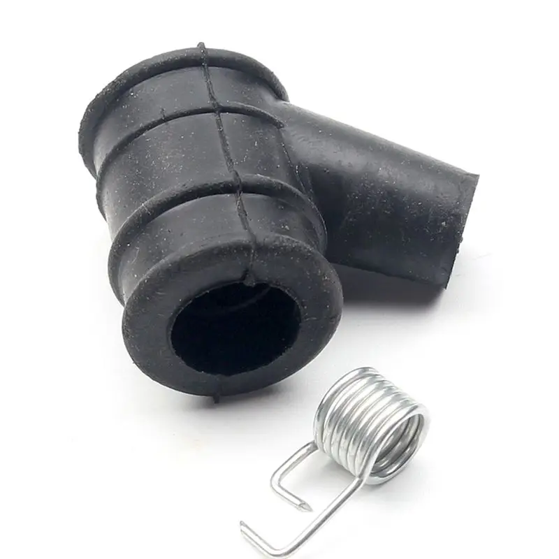 Sostituzione del bagagliaio della candela per i modelli 58/52 tappo della bobina di accensione della sega a catena accessori del cappuccio in gomma tappo della candela con molla