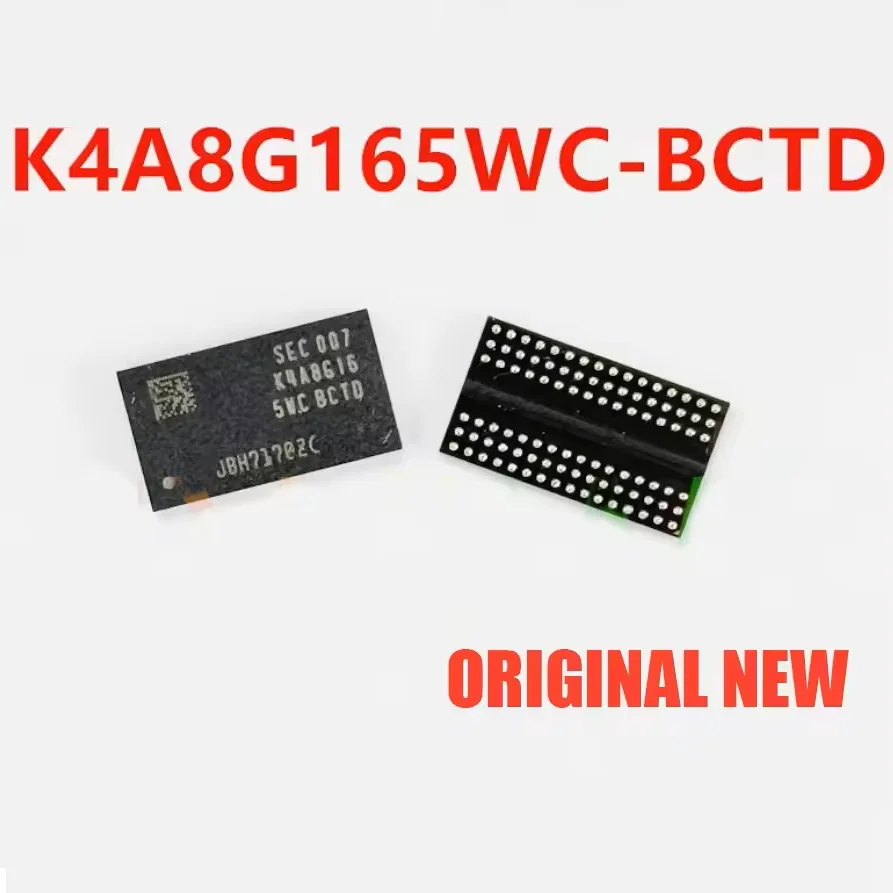5/10 PCS K4A8G165WC-BCTD FBGA-96 DDR SDRAM Memory IC 1.14V~1.26V Voltage Brand New Fast Shipping