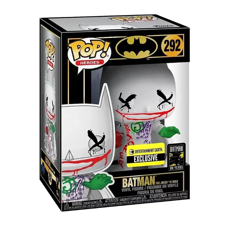FUNKO POP BATMAN 292 #   Colección Exclusiva de Figuras de Vinilo, Muñecas, Regalos de Navidad, Colección de Regalos de Carnaval, Juguetes