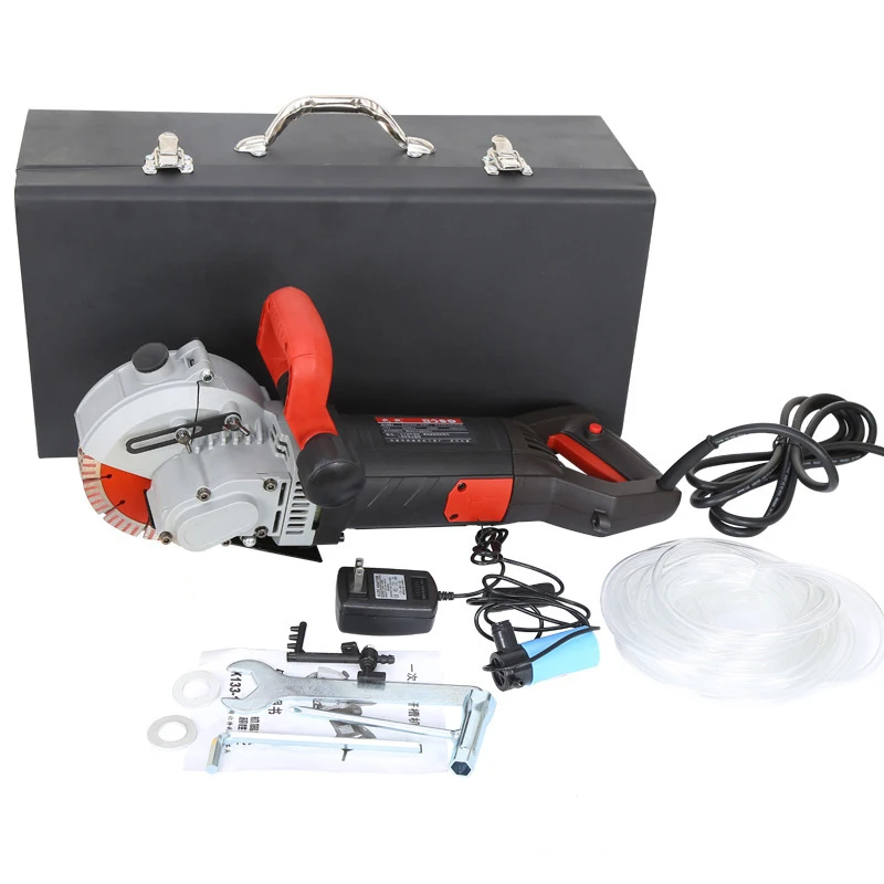 

Concrete Wall Cutting Machine Electric Wall Chaser Concrete Electrical Tool 220V 5700W 160mm*8
