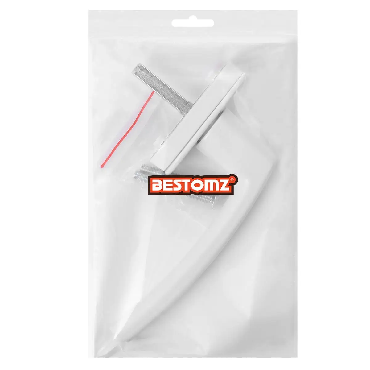 

Window Handle Inner Anti-slip White Color Durable Heat Resistance Corrosion Resistance Practical Use Sturdy Thick