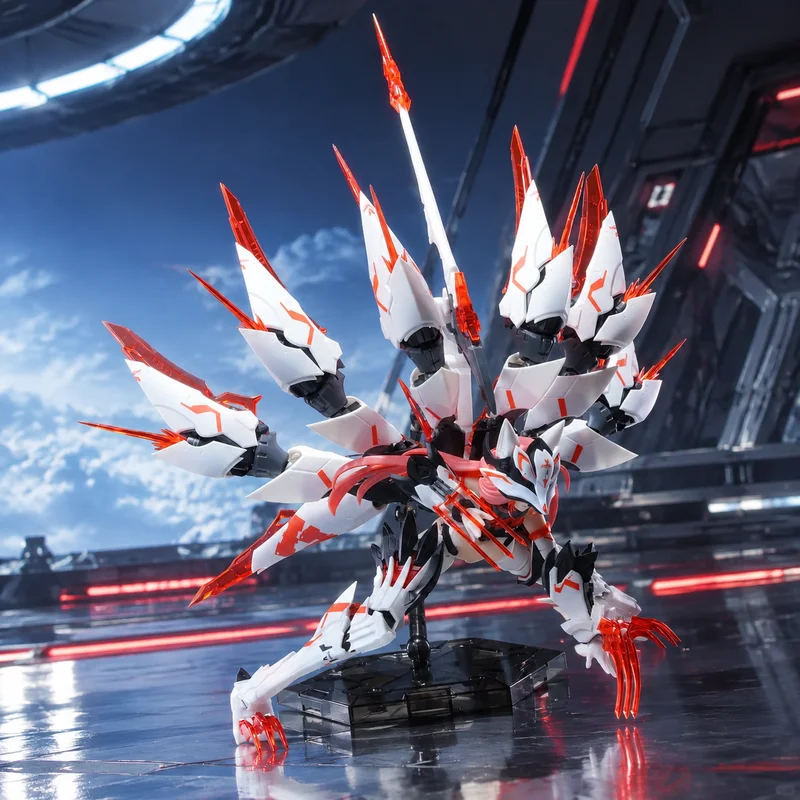 100% Original in Stock OSKILL X Eastern Model A.T.K.Girl Endless Night Series Nine-Tailed Fox Daji Deluxe Edition Model Toys