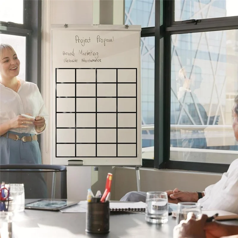 ABVI-4 ม้วนDry Erase Boardเทปเส้น,1/8In X 216Ftบางไวท์บอร์ดเทป, selfกาวแผนภูมิเทปสําหรับไวท์บอร์ด