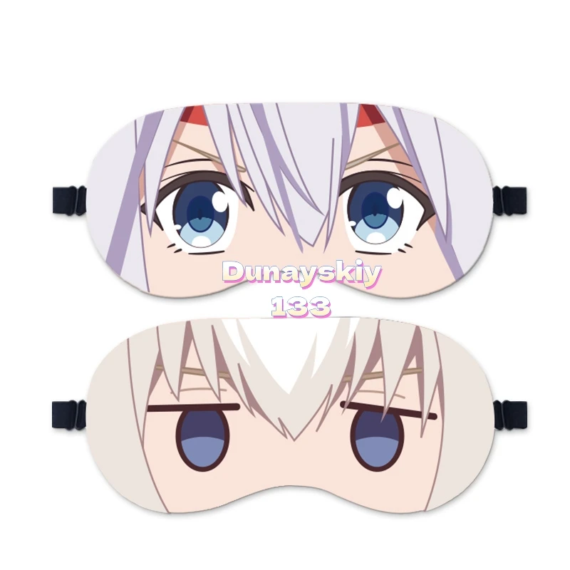 تامامو كروس كوسبلاي دعامة العين لعبة Umamusume قناع ديربي جميل لصقة عين نمط كرتوني مناسب للرجال والنساء أثناء النوم