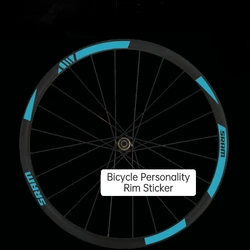 SR MTB wheel sticker Road Bike Rim Decals width 20mm Cycling Reflective Stickers 20