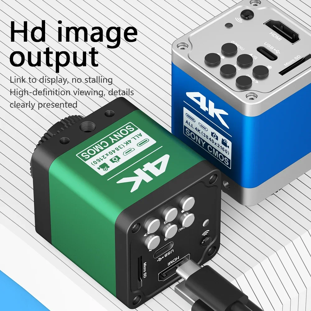 MaAnt XJ-1 4K HD كاميرا مجهر عالية الوضوح للمجاهر ستيريو ثلاثي العينيات بغا إصلاح وحدة المعالجة المركزية أدوات لحام الكاميرا #6