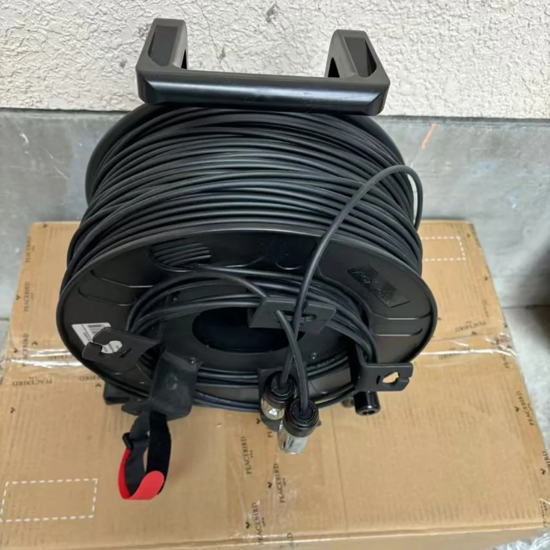 LC-LC 아머드 광 패치 코드 BD24 2C 5mm 3mm 싱글모드 100m 120m 200m 250m 드럼 포함 2코어 SM LSZH 방수 야외 엘링크