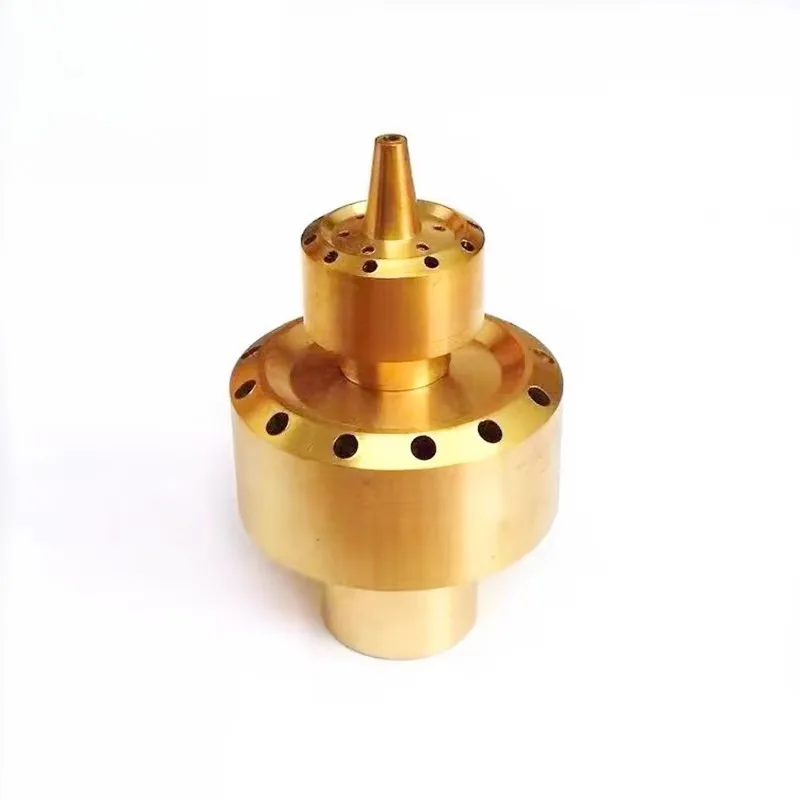 

Brass Double Layer Flower Column Fountain Nozzle Jet Spray Head DN25 DN40 For Garden Park Pond Landscape Commercial