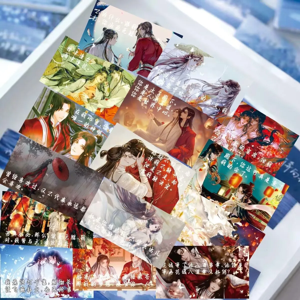 「天官が祝福を与える」引用ステッカーコピーノベル周辺機器「謝蓮華城」アニメyaoiコレクション