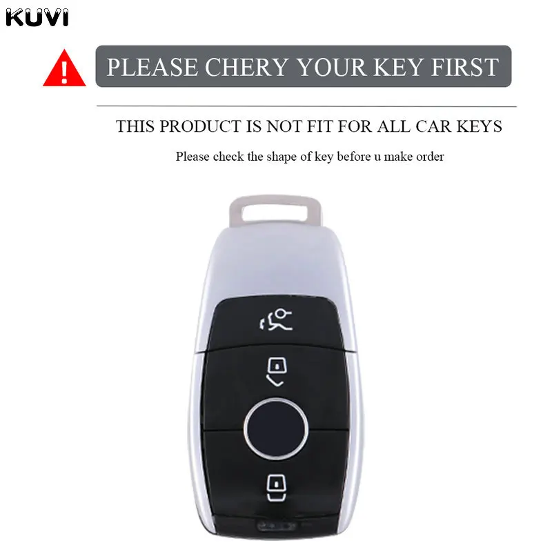 Soft TPU Car Remote Key Case Cover Shell for Mercedes Benz A C E S G Class GLC CLE CLA W177 W205 W213 W222 X167 AMG Accessories