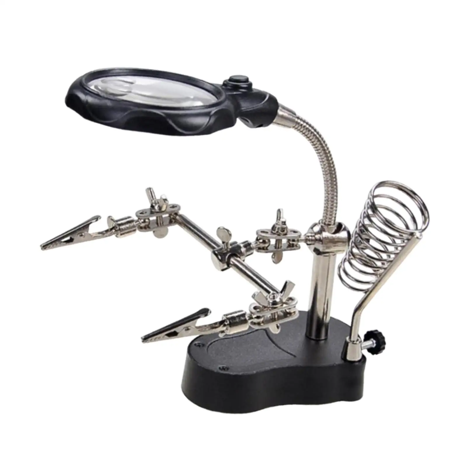 Magnifying Glass Soldering Station for Painting Miniature Jewelry