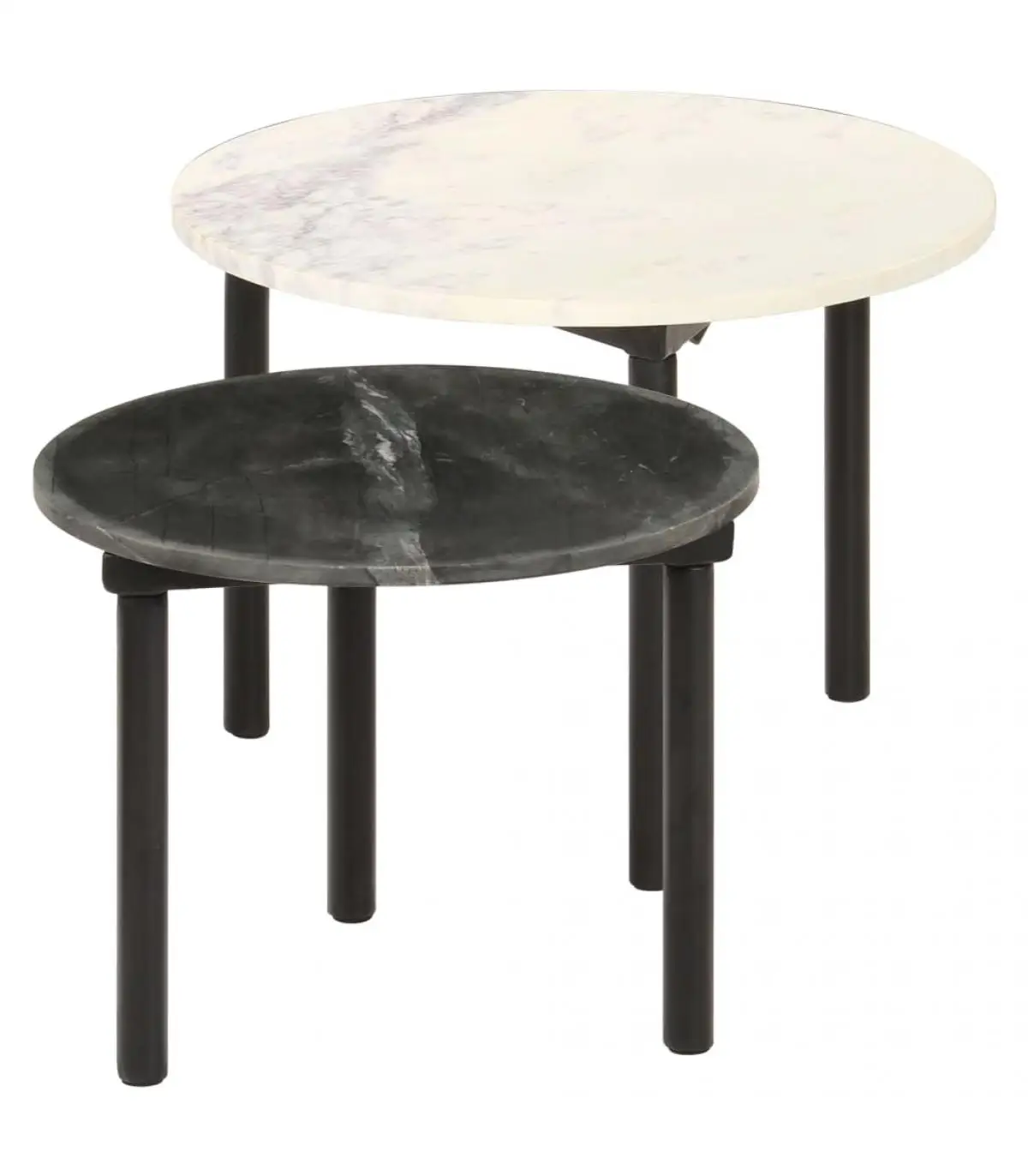 Coffee tables coffee tables 2 pieces Black and White