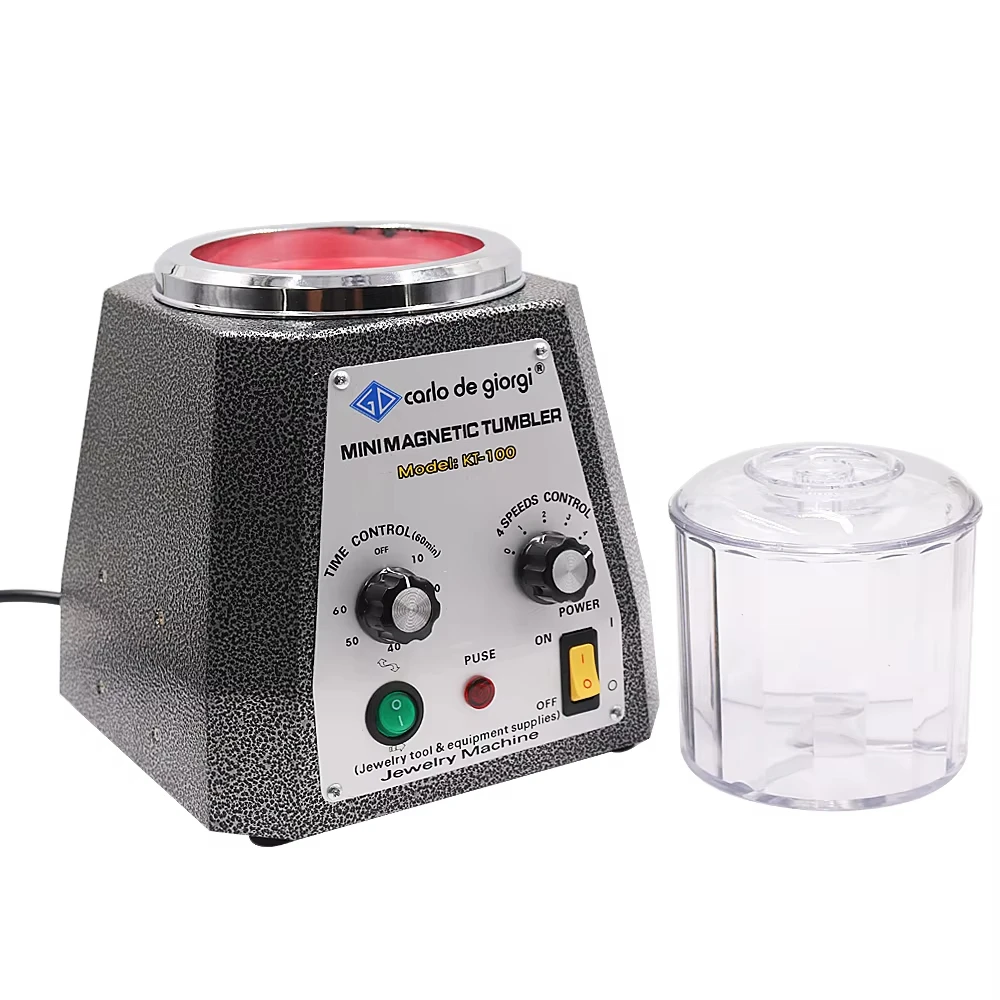 

KT-100 Jewelry Machine Derusting Ring Equipment Tool Burr Polishing Machine Parts Gold and Silver Copper Polishing