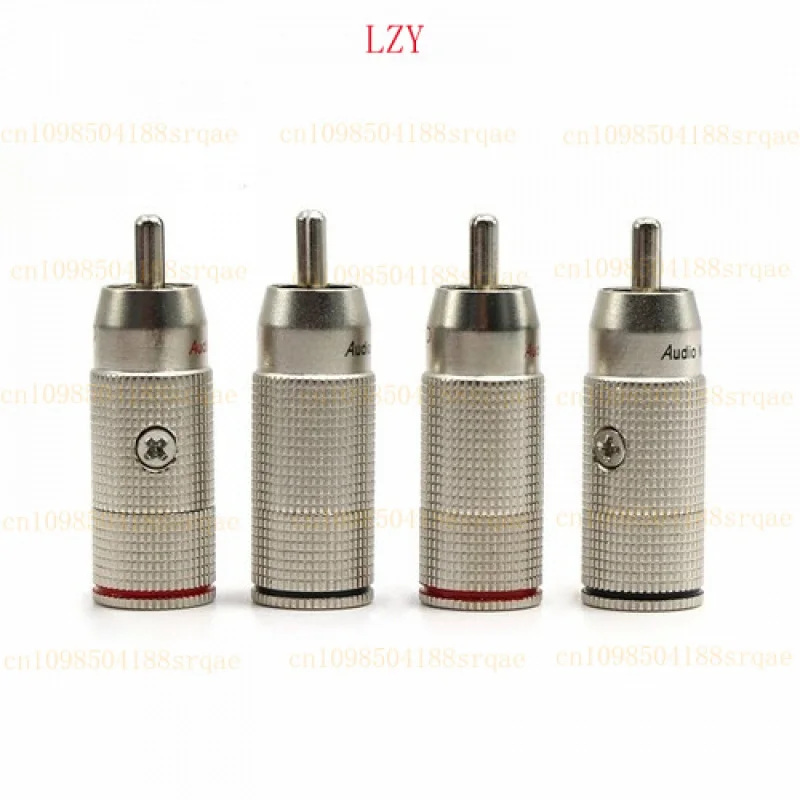 

4x латунь с родиевым покрытием AN-PX для покрытых разъемов Cinch, разъемы для проводов аудиоразъема