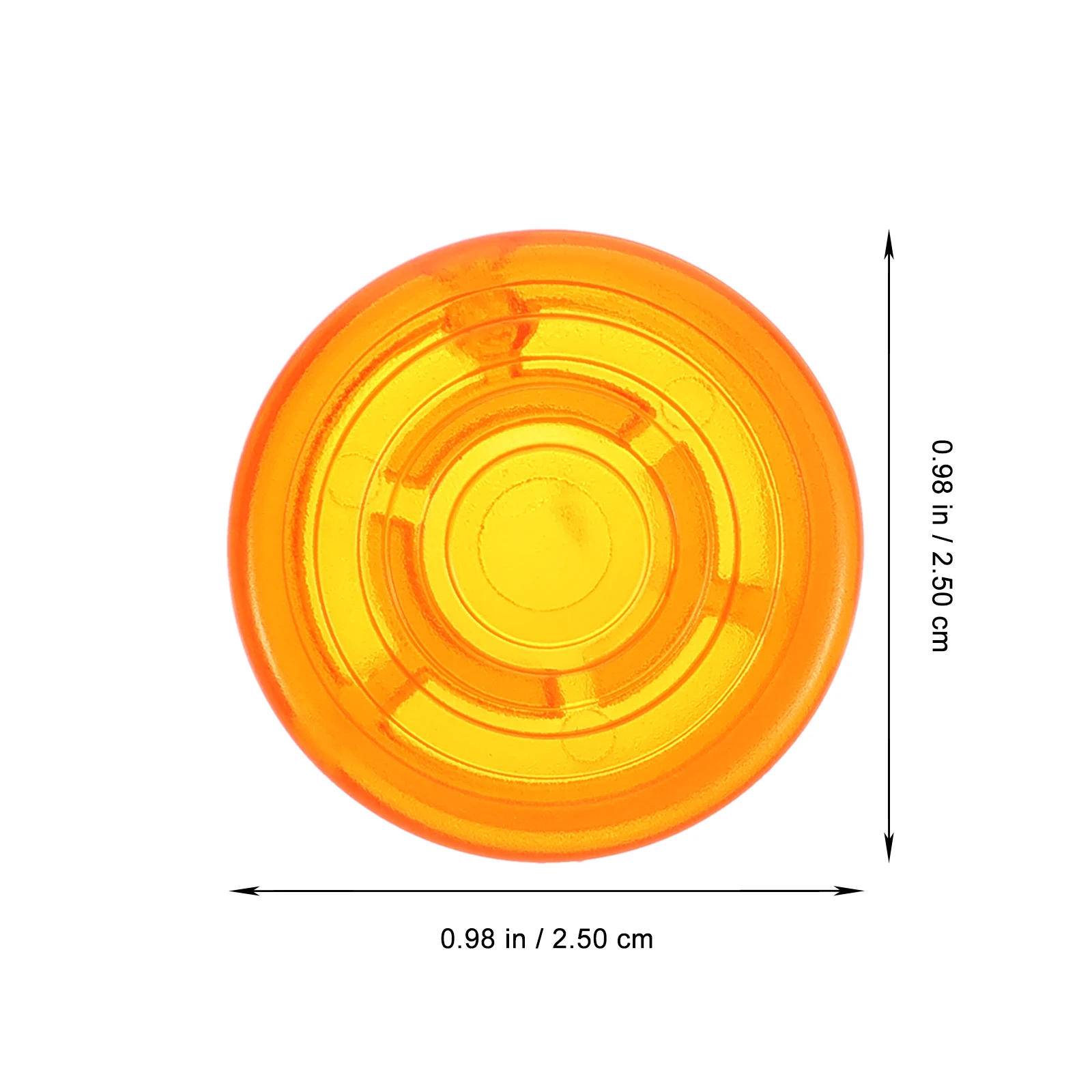 

10 Pcs Red Guitar Pedal Caps Plastic Footswitch Toppers Protective Covers Music Instrument Components Guitar Effects Accessories