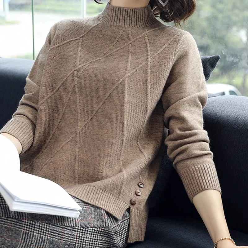 

Женский вязаный свитер без катышков, базовый слой, топ премиум-класса Quali Гуанчжоу, тринадцатый Fac, Дунгуань Даланд