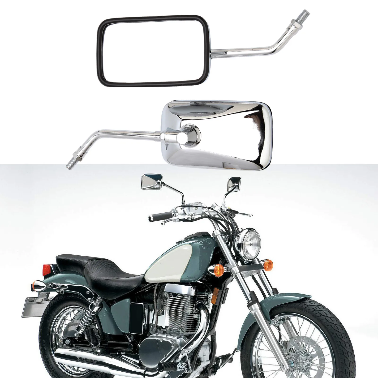 Chrome Rectangle Re…