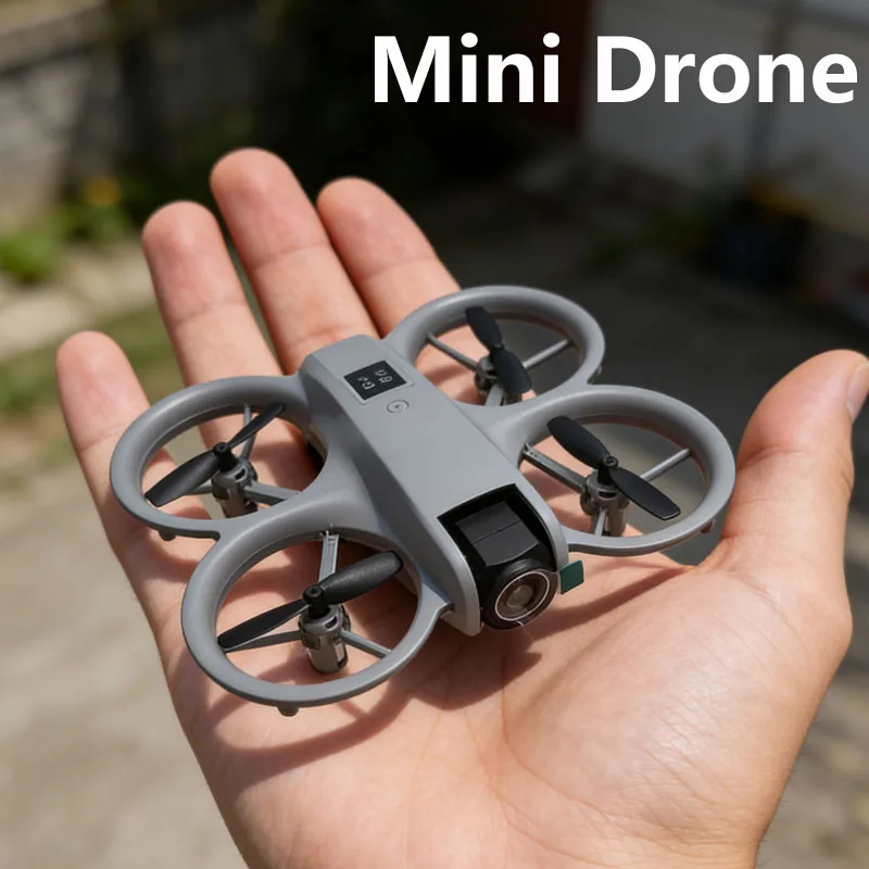 Mini Dron DJI con Cámara 8K HD, Avión RC FPV, Quadcopter Plegable con Motor sin Escobillas y Evitación de Obstáculos para Adultos y Niños, Juguete RC