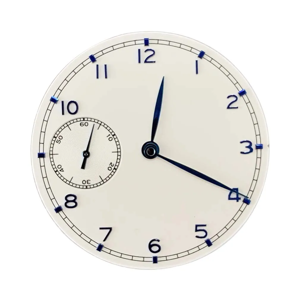 

37mm Watch Dial + Watch Hands for ET6497 3600 Movement Replacement Watch Face Black/White/Green/Blue Dial Spare Parts