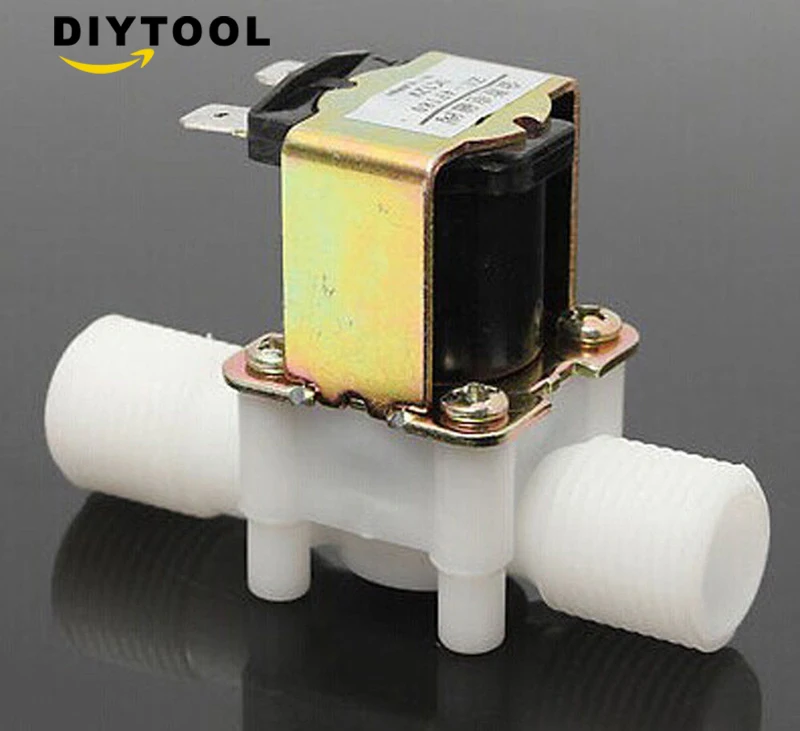 1/2" Plastic solenoid valve 12V 24V 220V,water valve wholesale is morn cheap